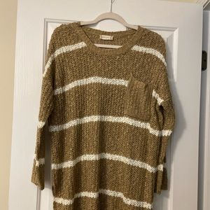 Women’s Gold Cream Sweater